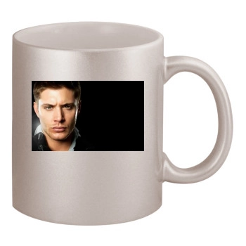 Jensen Ackles 11oz Metallic Silver Mug