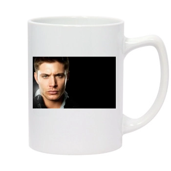 Jensen Ackles 14oz White Statesman Mug