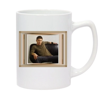 Jensen Ackles 14oz White Statesman Mug