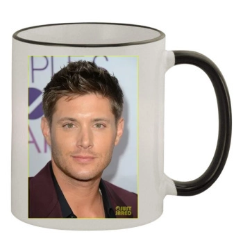 Jensen Ackles 11oz Colored Rim & Handle Mug