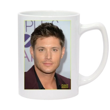 Jensen Ackles 14oz White Statesman Mug