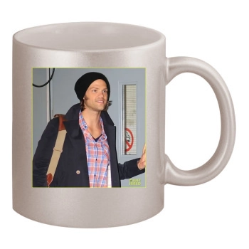 Jensen Ackles 11oz Metallic Silver Mug