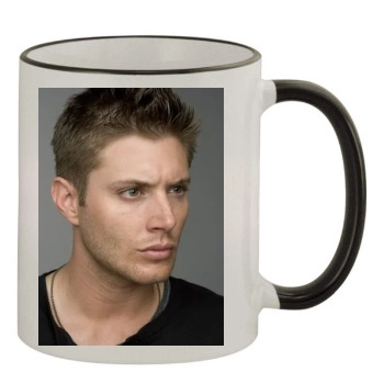 Jensen Ackles 11oz Colored Rim & Handle Mug