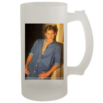 Jensen Ackles 16oz Frosted Beer Stein