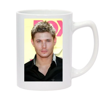 Jensen Ackles 14oz White Statesman Mug