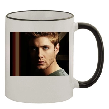 Jensen Ackles 11oz Colored Rim & Handle Mug