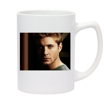 Jensen Ackles 14oz White Statesman Mug