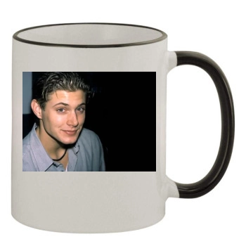 Jensen Ackles 11oz Colored Rim & Handle Mug