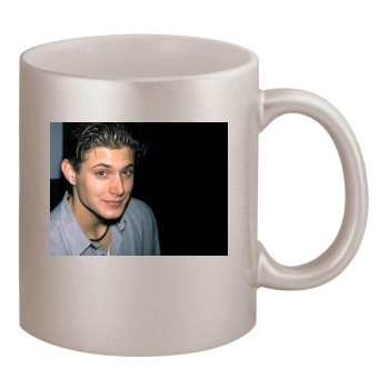 Jensen Ackles 11oz Metallic Silver Mug