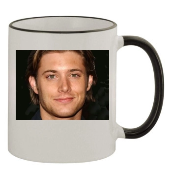 Jensen Ackles 11oz Colored Rim & Handle Mug