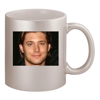 Jensen Ackles 11oz Metallic Silver Mug