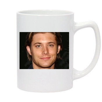 Jensen Ackles 14oz White Statesman Mug