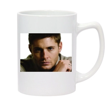 Jensen Ackles 14oz White Statesman Mug