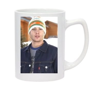 Jensen Ackles 14oz White Statesman Mug