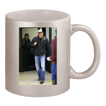 Jensen Ackles 11oz Metallic Silver Mug