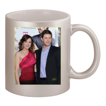 Jensen Ackles 11oz Metallic Silver Mug