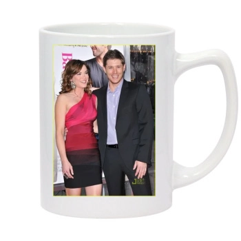 Jensen Ackles 14oz White Statesman Mug