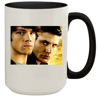 Jensen Ackles 15oz Colored Inner & Handle Mug