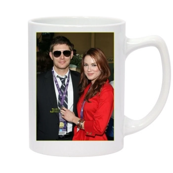 Jensen Ackles 14oz White Statesman Mug