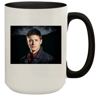 Jensen Ackles 15oz Colored Inner & Handle Mug