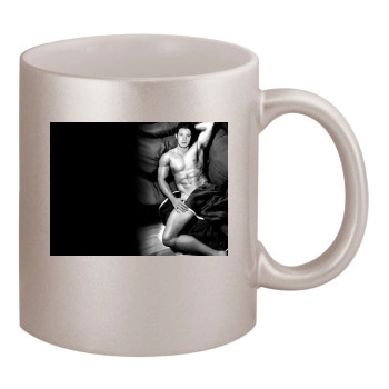 Jensen Ackles 11oz Metallic Silver Mug