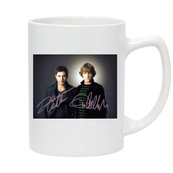 Jensen Ackles 14oz White Statesman Mug