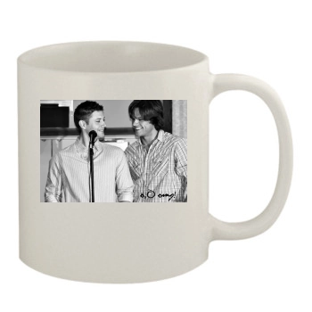 Jensen Ackles 11oz White Mug