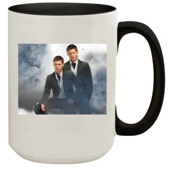 Jensen Ackles 15oz Colored Inner & Handle Mug