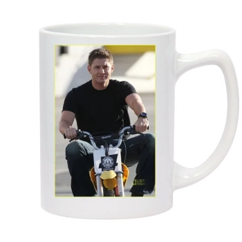 Jensen Ackles 14oz White Statesman Mug