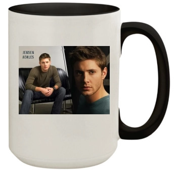 Jensen Ackles 15oz Colored Inner & Handle Mug