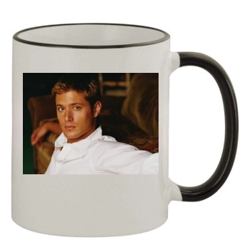 Jensen Ackles 11oz Colored Rim & Handle Mug