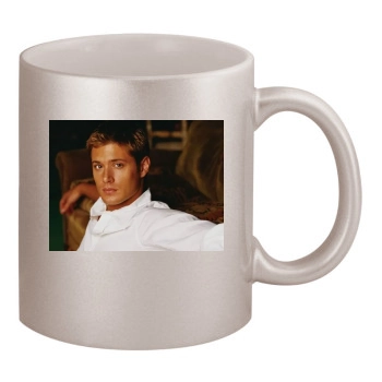 Jensen Ackles 11oz Metallic Silver Mug