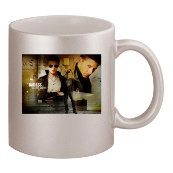 Jensen Ackles 11oz Metallic Silver Mug