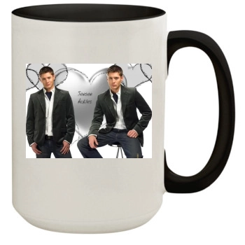 Jensen Ackles 15oz Colored Inner & Handle Mug