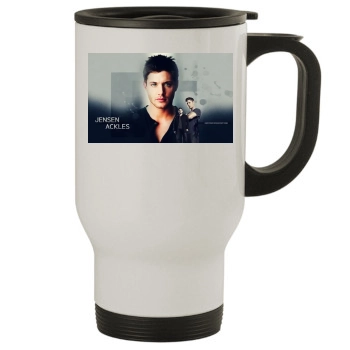 Jensen Ackles Stainless Steel Travel Mug