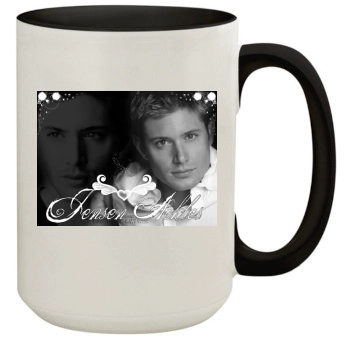 Jensen Ackles 15oz Colored Inner & Handle Mug