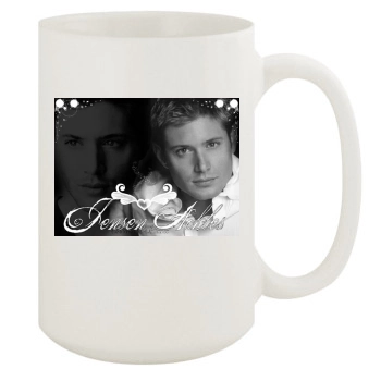 Jensen Ackles 15oz White Mug