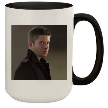 Jensen Ackles 15oz Colored Inner & Handle Mug