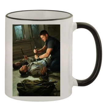 Jensen Ackles 11oz Colored Rim & Handle Mug