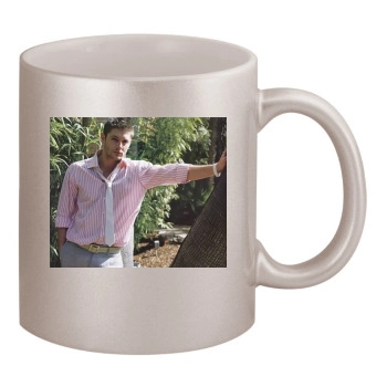 Jensen Ackles 11oz Metallic Silver Mug