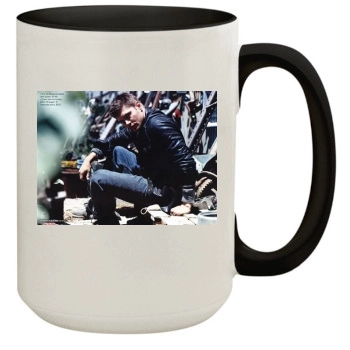 Jensen Ackles 15oz Colored Inner & Handle Mug