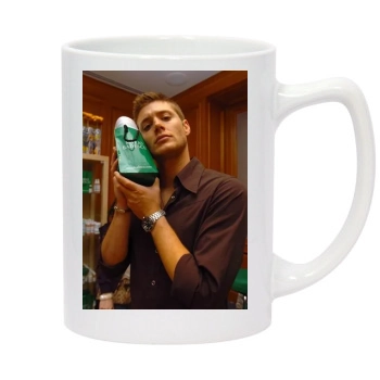 Jensen Ackles 14oz White Statesman Mug