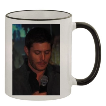 Jensen Ackles 11oz Colored Rim & Handle Mug