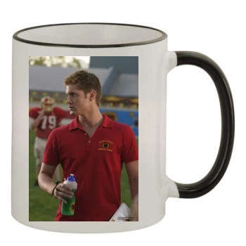 Jensen Ackles 11oz Colored Rim & Handle Mug