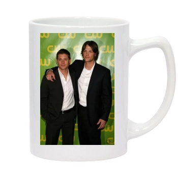 Jensen Ackles 14oz White Statesman Mug