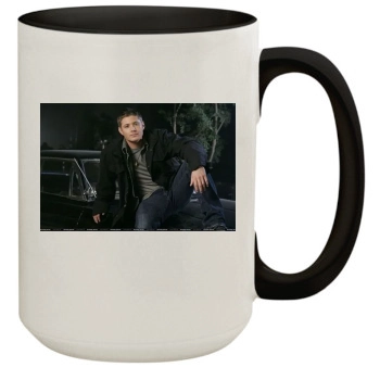 Jensen Ackles 15oz Colored Inner & Handle Mug