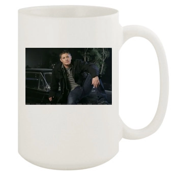 Jensen Ackles 15oz White Mug