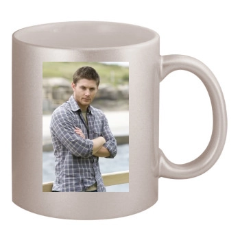 Jensen Ackles 11oz Metallic Silver Mug