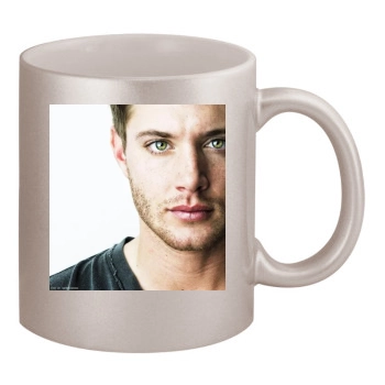 Jensen Ackles 11oz Metallic Silver Mug