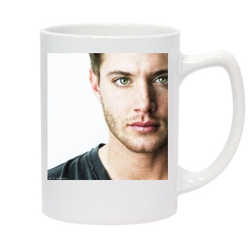 Jensen Ackles 14oz White Statesman Mug